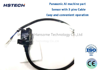 Panasonic Al Machine Part Sensor 304133426301 SMT Peças de Máquina com 3 cabos de pinos