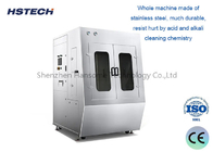 Máquina de limpeza de estêncil SMT de alta precisão com sistema de filtro de 3 níveis e botão de parada de emergência