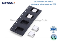 Componente SMD Contador Resistente a altas temperaturas e padrão EIA para embalagens de tiras de LED
