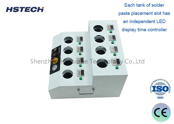 Display LED 4 Colocação de tanque Máquina de solda de pasta Máquina de aquecimento de pasta de solda