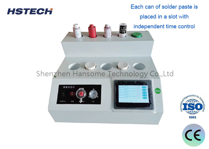 Máquina automática de reaquecimento de pasta de solda com temporizador e componentes eléctricos importados