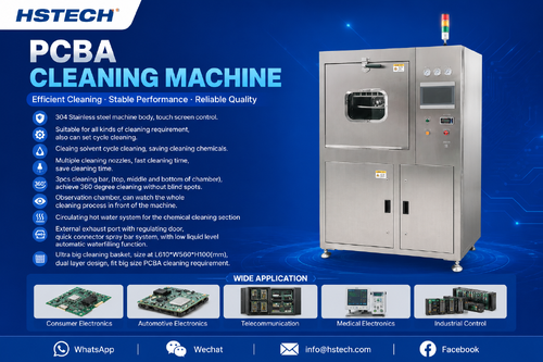 Últimos blogs da empresa sobre HS-810 Máquina de Limpeza PCBA Offline Integrada Lançada: Solução de Alta Eficiência e Economia de Custos para a Produção SMT
