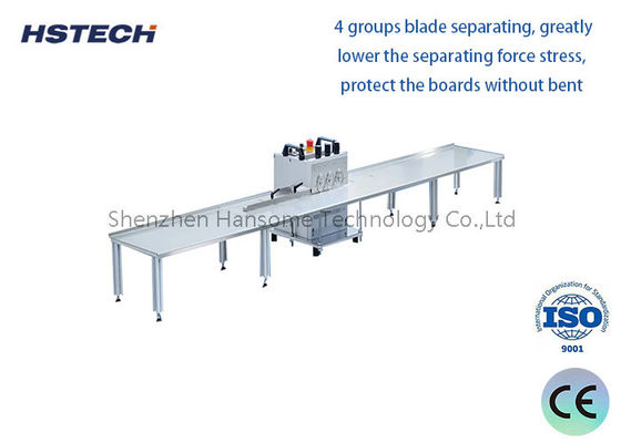 Bom preço. 300 mm/s Velocidade de separação Miving Blade PCB Separador com 400 mm de comprimento on-line