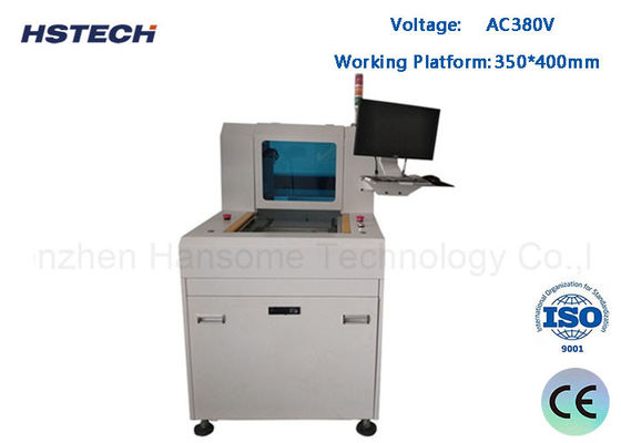 Bom preço. Máquina de roteamento PCBA de plataforma única de detecção CCD para corte de painéis de PCB on-line