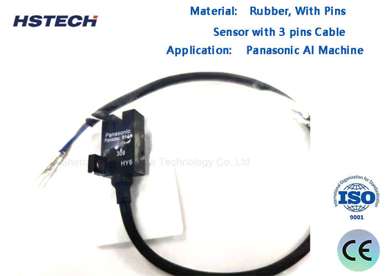 Bom preço. Sensor Panasonic SMT AI Peças sobressalentes 304133426301 Com cabo de 3 pinos on-line