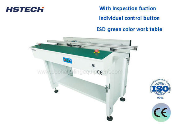 Bom preço. Sensor doente 1500mm comprimento ESD Cinturão PCB de ligação transportador com função de inspeção botão de controle individual HS-C1500 on-line