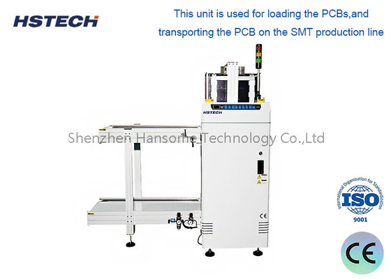 Bom preço. Equipamento de manipulação de PCB de interface SMEMA em cor branca com 2 portas de escape on-line