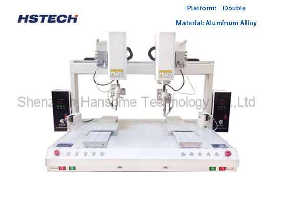 Bom preço. Robô de Soldagem de Precisão Automática 8 Eixos Mesa Dupla Máquina de Soldagem Robótica Cabeça Dupla HS-DH800 on-line