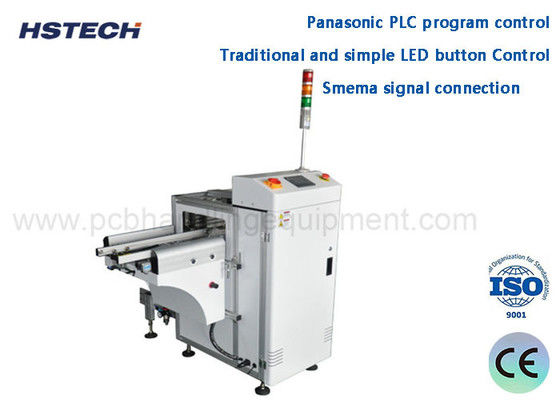 Bom preço. SMEMA Signal Max 530*460mm Equipamento de descarregamento de PCB compacto de 90 graus HS-LD330 on-line