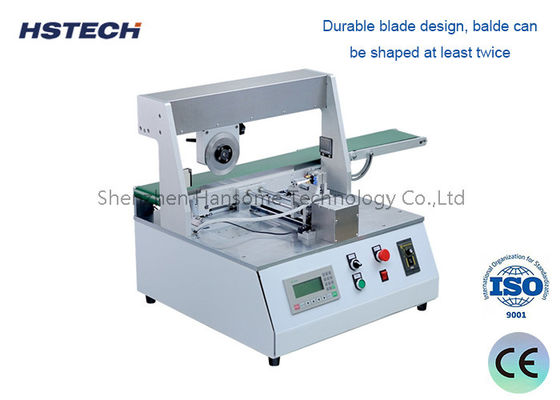 Bom preço. Equipamento de desinstalação de PCB de V-groove de 400 mm de comprimento com projeto de lâmina de aço de alta velocidade on-line