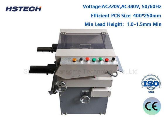 Bom preço. Máquina de corte automática de chumbo de PCB de nova condição Max 250mm PCB largura 8/10 de polegada lâmina on-line