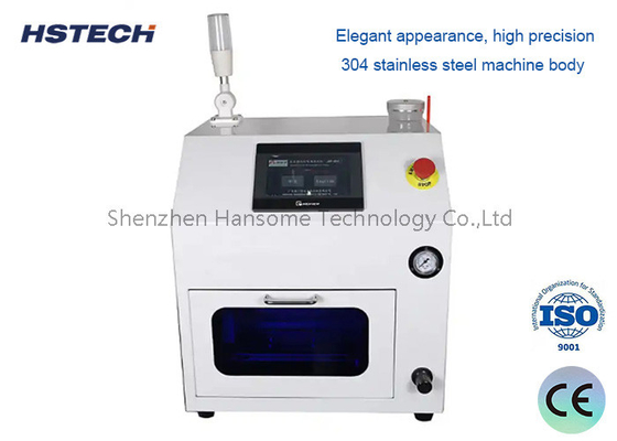 Bom preço. Equipamento de limpeza de bocal SMT HS-800 com ecrã táctil PLC e cobertura verde on-line