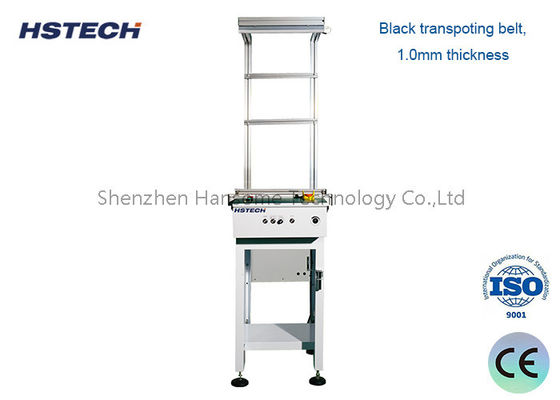Bom preço. Equipamento de manipulação de circuitos impressivos de correia ESD manual de aço inoxidável com comando de botão LED e sinal SMEMA on-line