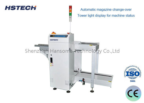 Bom preço. Carregador de revista PCB de 250mm/330mm com interface SMEMA e tempo de carregamento de 6 segundos para linhas de produção SMT on-line