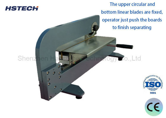Bom preço. Equipamento de separação de PCB de alta velocidade de aço com lâminas lineares de amplificador circular on-line