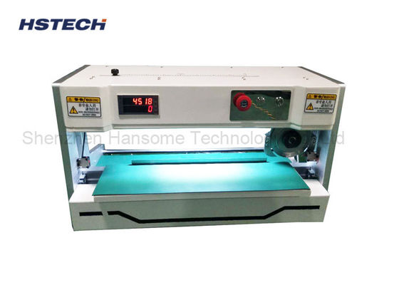 Bom preço. Equipamento de separação de painéis de PCB de lâmina circular e linear ajustável de velocidade on-line