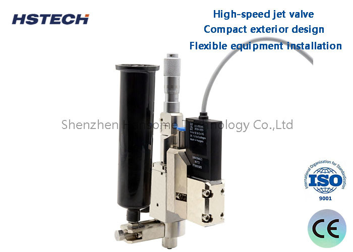 Válvula de jetting de design exterior compacto de alta velocidade com controles de tela sensível ao toque HS-PF-100 HS-PF-200