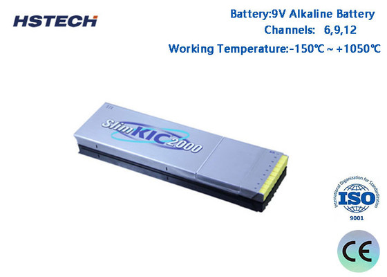 Profilador térmico de nova condição KIC2000 Tester de temperatura K Tipo 6 / 9 canais