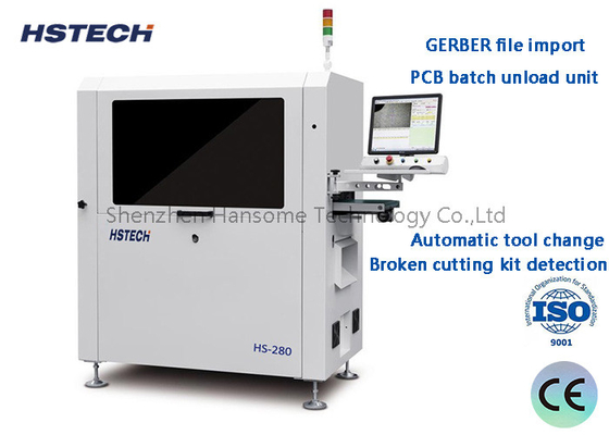 Bom preço. Alemanha Sycotec Spindle Inline Automatic PCB Router Machine on-line