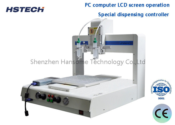 Bom preço. PC Computador Operação de ecrã LCD Controlador especial de distribuição 4 eixos Máquina de distribuição de cola on-line