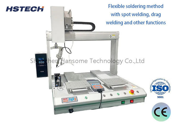 Robô de solda automática ecológica com guia linear Hiwin