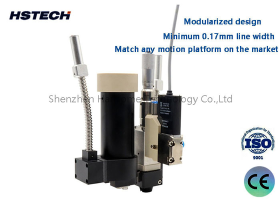 Bom preço. Modularizado Design PUR Jetting Valve HS-PF-PUR30CC Linha de largura mínima de 0,17 mm de acordo com qualquer plataforma de movimento no mercado on-line