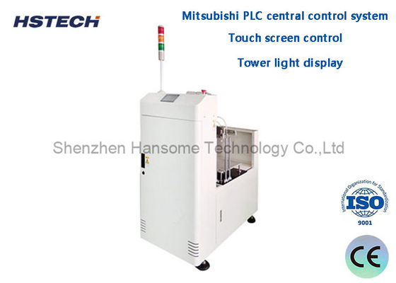 Bom preço. Interface SMEMA Controle de tela sensível ao toque Sistema de controlo central Mitsubishi PLC PCB Vacuum Loader on-line