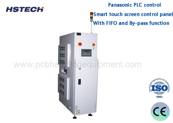 Bom preço. Controle de tela sensível ao toque Máquina de manuseio de placas SMT de PCB pequeno com ventilador FIFO LIFO on-line