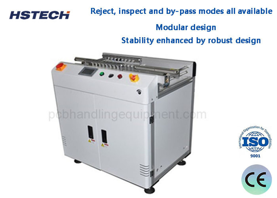 Bom preço. Desenho ergonômico Desenho modular de descanso do braço Selecionar controle de velocidade variável transportador de rejeição PCB on-line