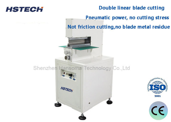 Bom preço. Pneumático Acionado Blade Metal baixa força de corte tensão V corte PCB Depanelizer on-line