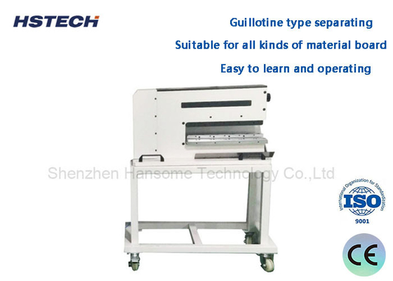 Bom preço. Equipamento de desinstalação de placas de PCB de alumínio FR4 Separador de lâmina linear pneumática on-line