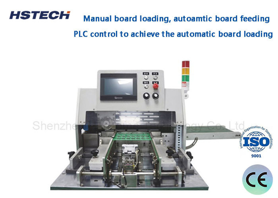 Bom preço. V Corte máquina de corte de PCB alimentação automática ESD cintura de transporte placa de carregamento manual separador de PCB alimentação automática on-line