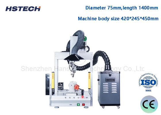 Robô automático de solda de secretária com limpador de poluição para purificação de ar