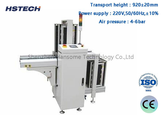 Bom preço. Estabilidade Estrutura de aço inoxidável 250mm / 330mm Equipamento de carregador de PCB com controle Mitsubishi PLC on-line