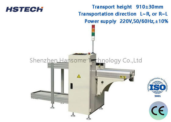 3 Repositórios 330mm Largura LED Botão/ Controle de Tela Táctil PCB Link Unloader