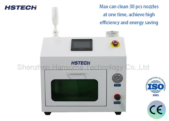 Bom preço. SMT Nozzle Cleaner HS-800 w/ PLC Touch Screen & Cover de cor verde on-line
