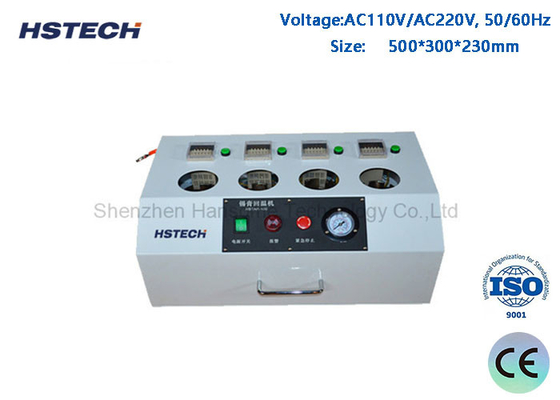 Bom preço. Automatizado 4 Tanque Soldador Máquina de pasta Controle PLC aquecimento Checagem de tempo Automático Soldador Máquina de paste aquecimento on-line