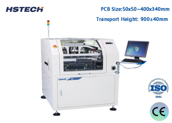 Bom preço. GKG SMT Stencil Printer Machine Windows Operação Tower Light 0.01mm Precisão Impressora automática de estêncil on-line