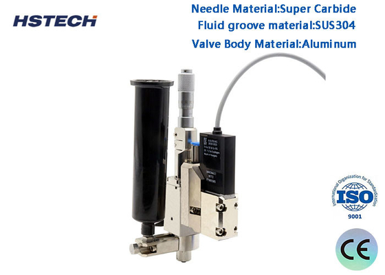 Bom preço. Válvula de jato de material do corpo da válvula de alumínio de volume controlado de alta velocidade HS-PF-100 HS-PF-200 on-line