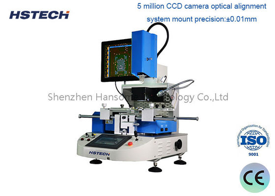 Bom preço. Estação de retração BGA manual e automática com precisão de montagem de ±0,01 mm MCGS controle de tela sensível ao toque e 2600W de potência total on-line