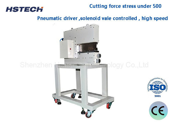 Bom preço. V-CUT PCB Pneumatic PCB Depanelizer com altura de lâmina ajustável para operação fácil on-line