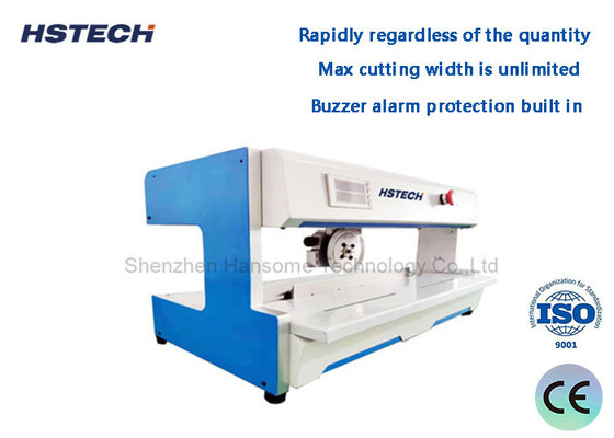 Bom preço. Proteção de alarme de buzzer PCB separador V-Cut Blade Moving Operação Para FR4 placa de PCB on-line