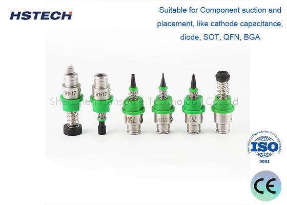 Bom preço. Nozzle SMT 503 para JUKI 2000,E36027290A0,Silver&Green,Tungsten Steel+Rubber+Ceramic on-line