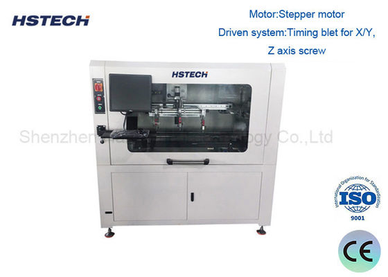 Corpo da máquina de aço inoxidável PC Control 3 Axis Máquina de distribuição visual