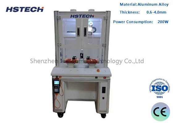 Robô de solda automática de plataforma dupla flexível para melhorar a eficiência da solda