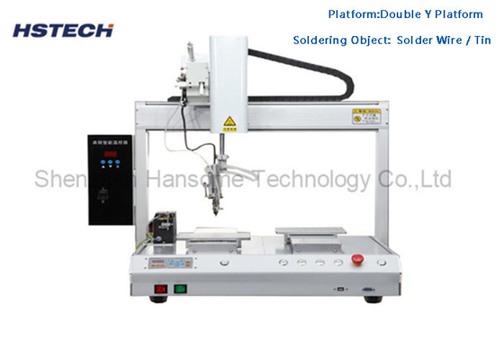 Bom preço. 4 Eixo Máquina de solda robótica de solda de alimentação de fios de solda Equipamento de solda automatizada HS-S5331 on-line