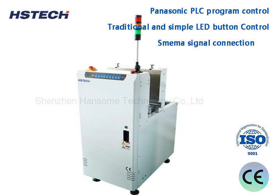 Linha de Produção Omron Relay SMT PCB Destacker Panasonic PLC Carregador de placa nua HS-DS400
