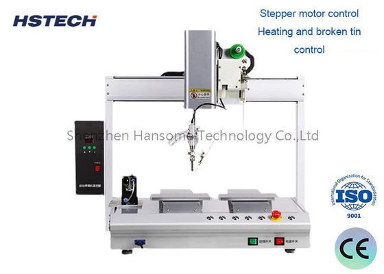 Controlo de volume de estanho de precisão e soldagem de consistência, 30% de volume de estanho economizado em comparação com a solda manual