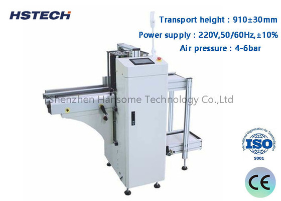 Bom preço. Design de módulo com comando de botão fechado SMEMA Signal PCB Loader Hanling Machine HS-LD330 on-line