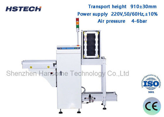 Mitsubishi PLC ZD Motor driven 3 Magazines LED Botão PCB Link Unloader 330mm Largura HS-UD330